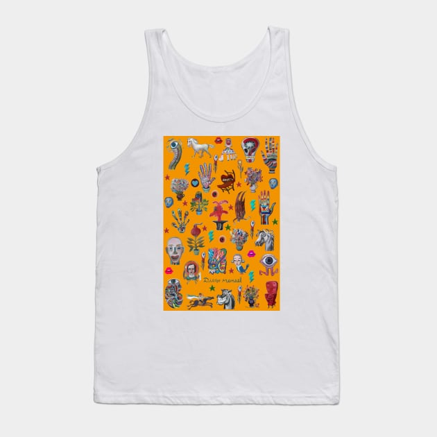 Pop surrealism 2019 2 Tank Top by diegomanuel